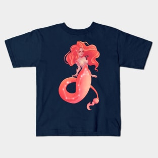 Scorpio Mermaid Kids T-Shirt